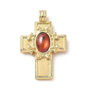 Brass Resin Pendants