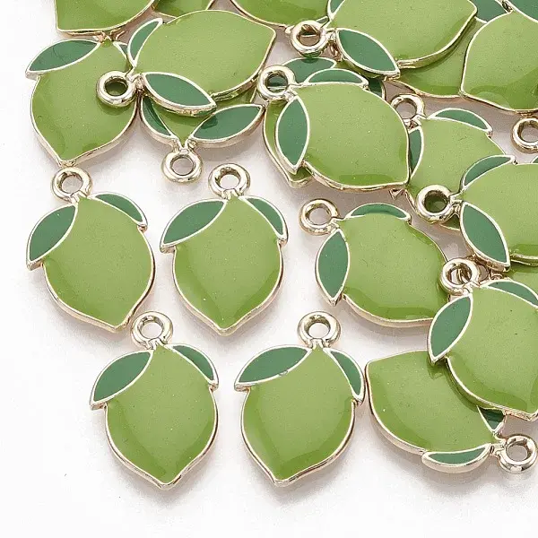 Alloy Enamel Pendants