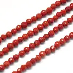 Natural Red Jasper Beads Strands