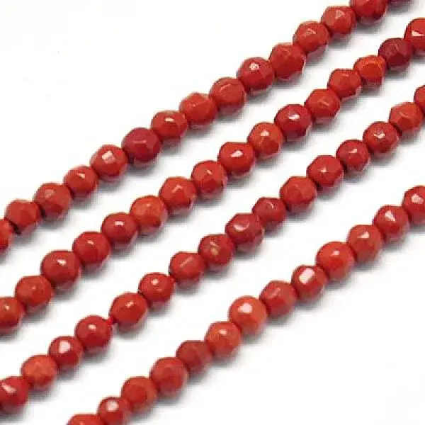 Natural Red Jasper Beads Strands