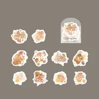 10Pcs 10 Style Paper Scrapbook Stickers