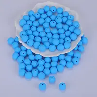 Round Silicone Focal Beads