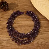 Bohemian Style Glass Bead Multi-layer Necklaces for Daily Wear and Gifting