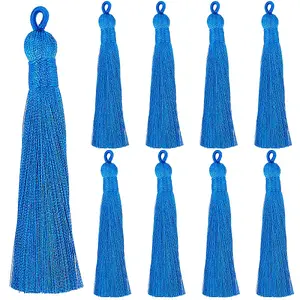 10Pcs Nylon Tassels Big Pendant Decorations