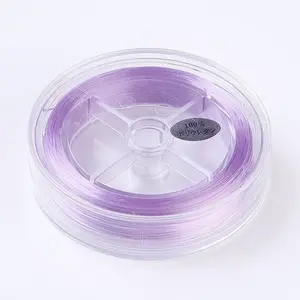 Flat Elastic Crystal String