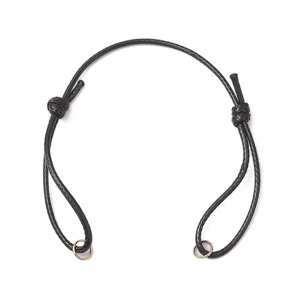 Adjustable Waxed Polyester Cord Bracelet Making