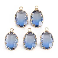 Gradient Color Glass Pendants