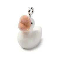 Flocky Resin Pendants