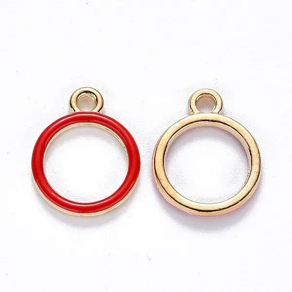 Alloy Enamel Pendants