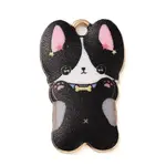 Rack Plating Alloy Enamel Pendants