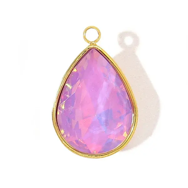 304 Stainless Steel Glass Pendants