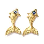 304 Stainless Steel Resin Pendants