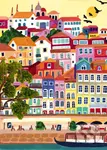 Porto, Portugalsko - puzzle z kategorie Města a stavby