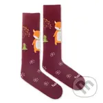 Ponožky Froté Líščica S (Unisex veľkosť S (veľkosť 35-38))