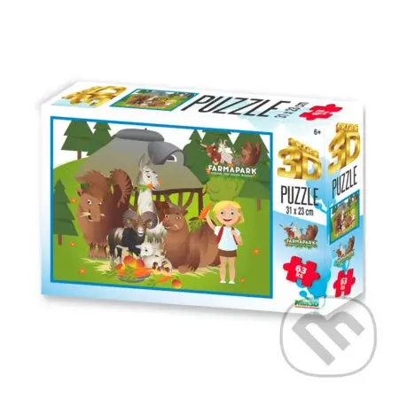 FARMAPARK MRKEV - puzzle z kategorie 60 - 300 dílků