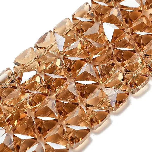 Electroplate Glass Beads Strands