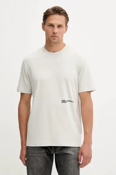 Bavlněné tričko Karl Lagerfeld Jeans