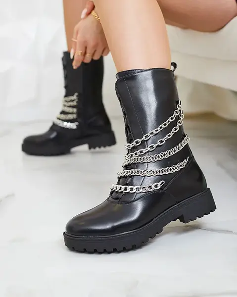 Resti Women's bagger boots in black Goserre