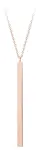 Troli Dlouhý růžově zlacený náhrdelník s přívěskem