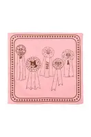 Šátek pro psa HAY 55 x 55 cm růžová barva