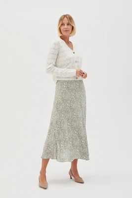 Marisse Women's Skirt L-Sc-4603 Olive
