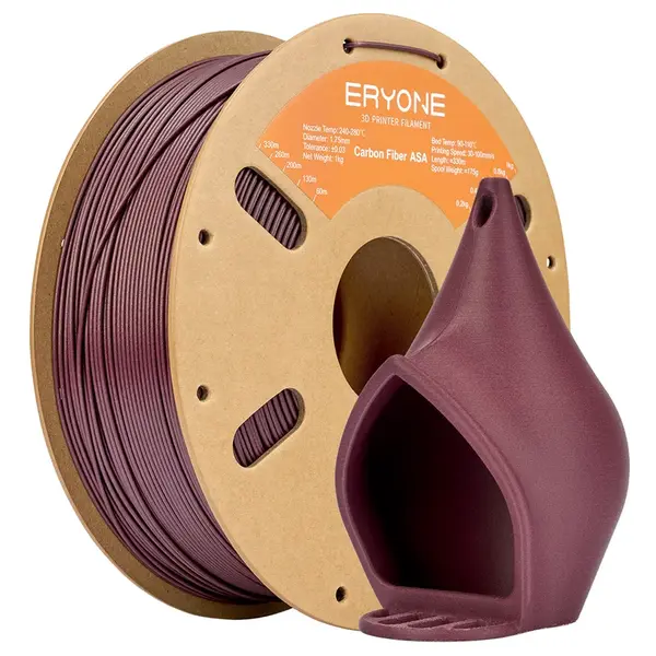 ERYONE Carbon Fiber ASA Filament 1kg - Purple Red