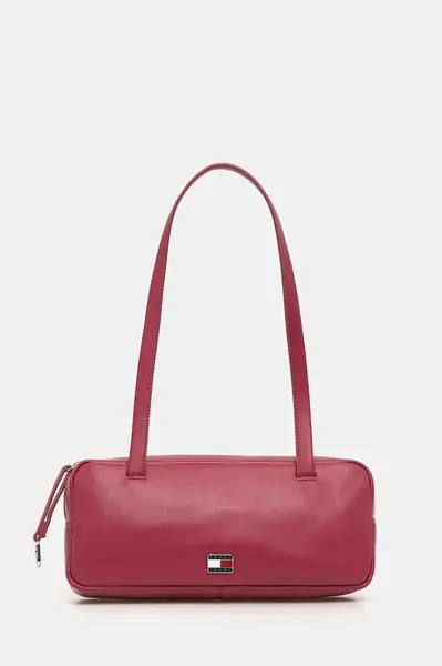 Kabelka Tommy Jeans růžová barva, AW0AW18075