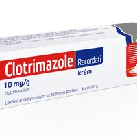 Clotrimazole Recordati 10mg/g krém 50 g