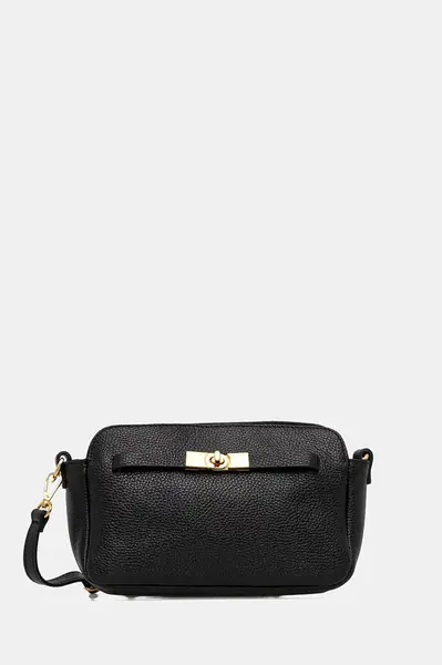 Kožená kabelka Answear.LAB černá barva