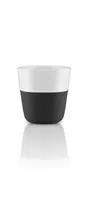 Hrnky na espresso 80ml, set 2ks, černá, Eva Solo