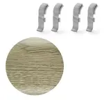 Spojka k soklu Naturel dub púštny , PVC dĺžka 0,5 cm, výška hrany 56 mm, NATNGTFB3