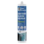 Den Braven Sanitárny silikón Premium, biely, 280 ml
