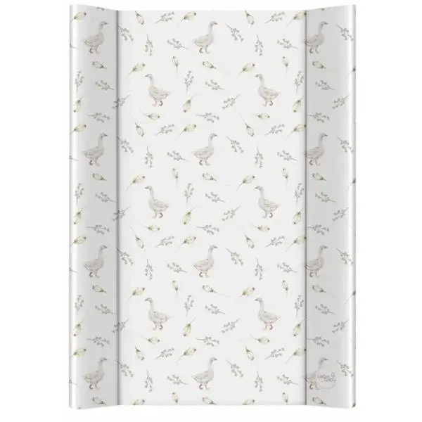 CEBA Podložka prebaľovacia 2-hranná s pevnou doskou (50x70) Basic Goose