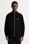 Bunda Tommy Jeans černá barva, přechodná, DM0DM22263