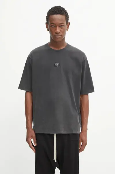 Bavlněné tričko Filling Pieces Boxy Embroidered