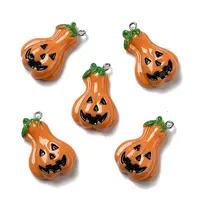 Halloween Opaque Resin Pendants
