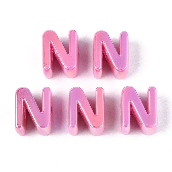 UV Plating Opaque Acrylic Beads