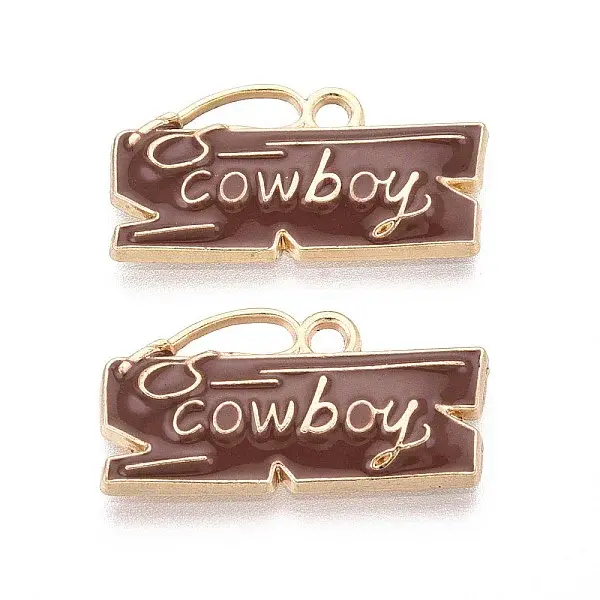 Alloy Enamel Pendants