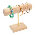 Wood T Bar Bracelet Display Stands