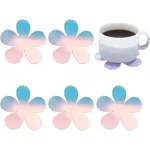 6Pcs Acrylic Mirror Cup Mats
