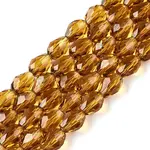 Transparent Glass Beads Strands