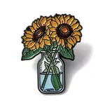 Sunflower Enamel Pins