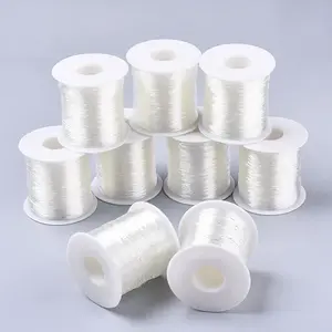 Round Elastic Crystal Thread