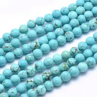 Natural Magnesite Beads Strands