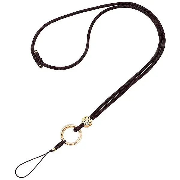 Polyester & Golden Alloy Mobile Straps