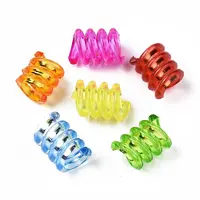 Transparent Acrylic European Beads