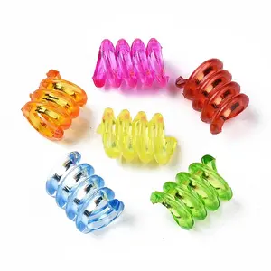 Transparent Acrylic European Beads