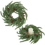 Flexible Glue PE Christmas Wreath