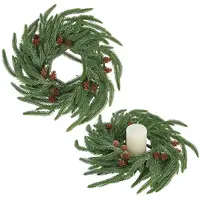 Flexible Glue PE Christmas Wreath