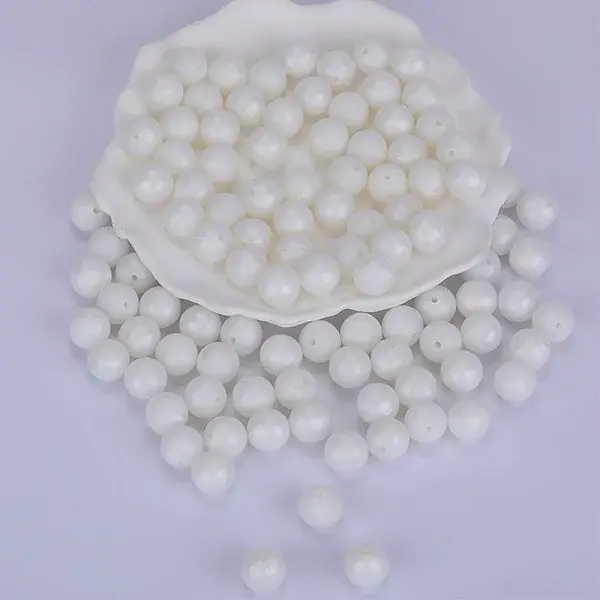 Round Silicone Focal Beads